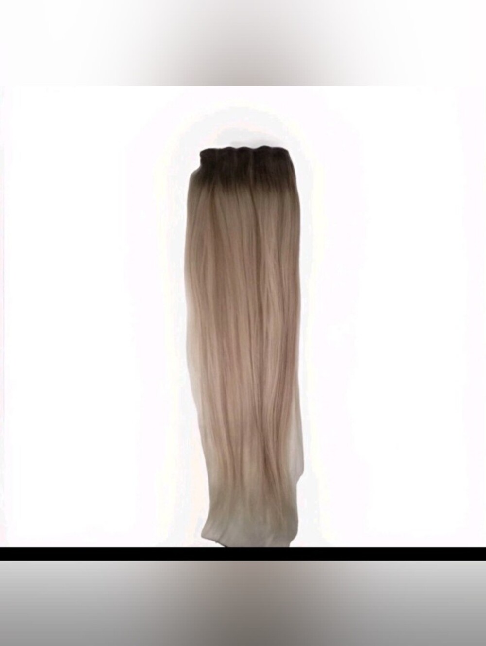 Bellami Silk Seam 22" Walnut Brown/Ash Blonde Hair Extensions